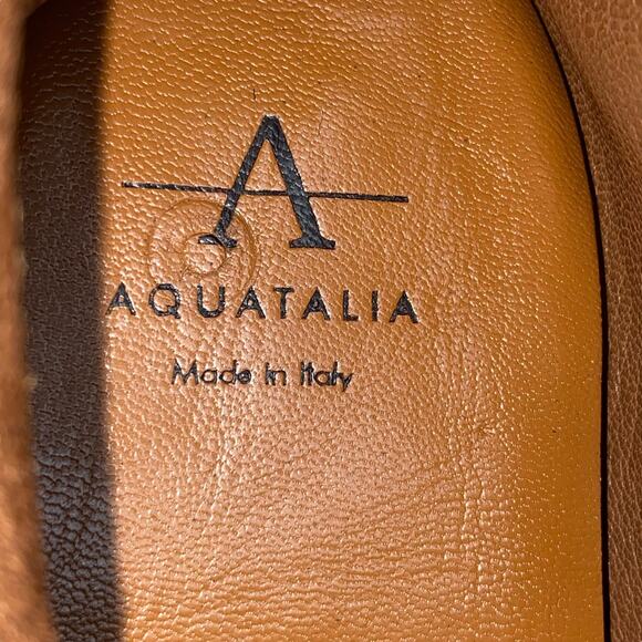 Aquatalia Women’s Revy Brown Suede Slii On Flat Size US 6 - Picture 10 of 11